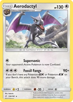 Aerodactyl 130/181 Team Up
