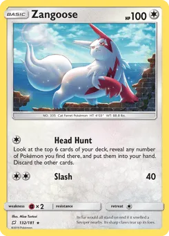 Zangoose 132/181 Team Up