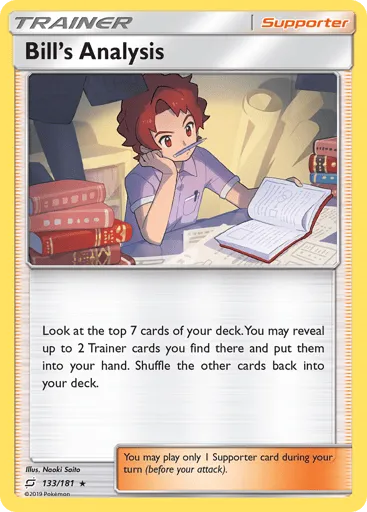 Bill's Analysis 133/181 Team Up