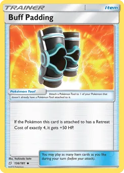 Buff Padding 136/181 Team Up