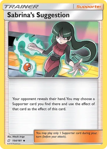 Sabrina's Suggestion 154/181 Team Up