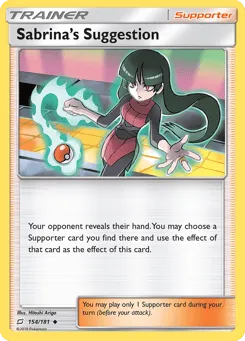 Sabrina's Suggestion 154/181 Team Up