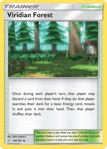 Viridian Forest 156/181 Team Up