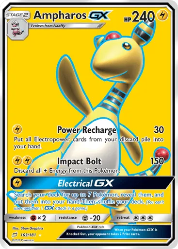 Ampharos-GX 163/181 Team Up