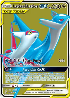 Latias & Latios-GX 169/181 Team Up