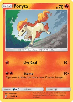 Ponyta 17/181 Team Up
