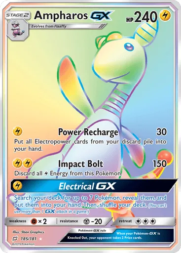 Ampharos-GX 185/181 Team Up