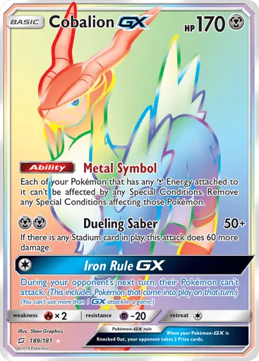 Cobalion-GX 189/181 Team Up