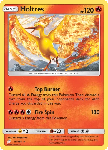 Moltres 19/181 Team Up