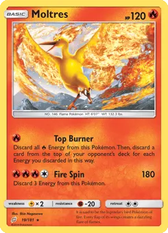 Moltres 19/181 Team Up