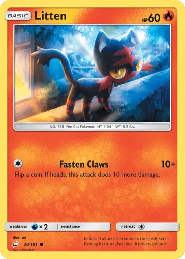 Litten 20/181 Team Up