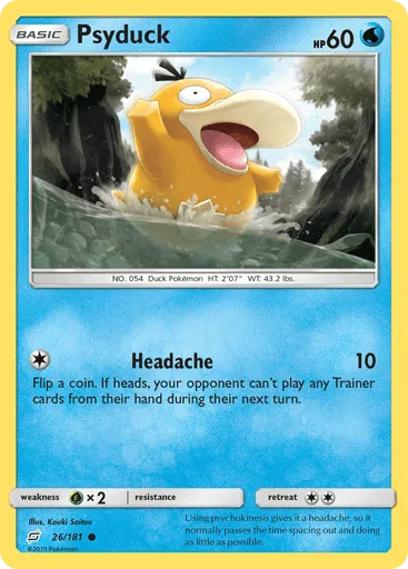 Psyduck 26/181 Team Up