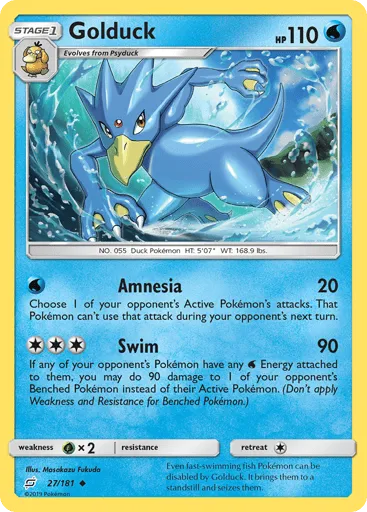 Golduck 27/181 Team Up