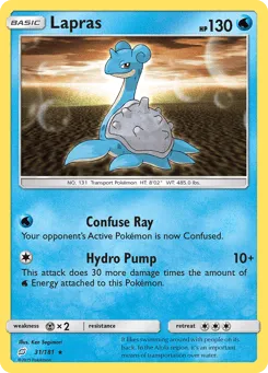 Lapras 31/181 Team Up