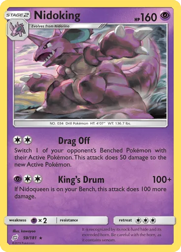 Nidoking 59/181 Team Up