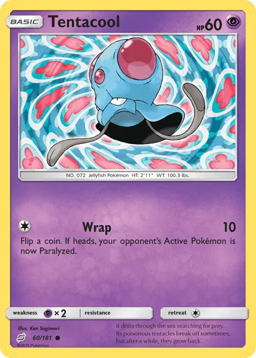 Tentacool 60/181 Team Up