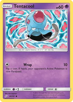 Tentacool 60/181 Team Up
