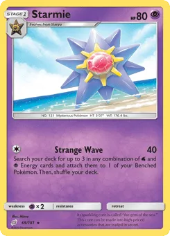 Starmie 65/181 Team Up