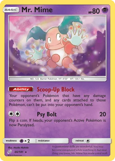 Mr. Mime 66/181 Team Up