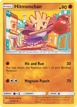 Hitmonchan 74/181 Team Up