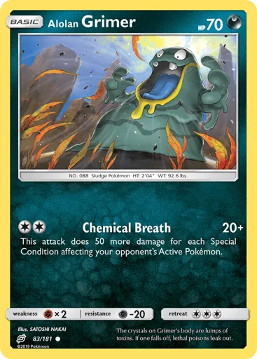 Alolan Grimer 83/181 Team Up