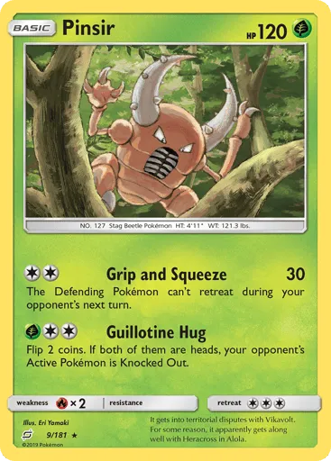 Pinsir 9/181 Team Up