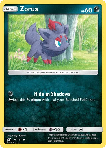 Zorua 90/181 Team Up