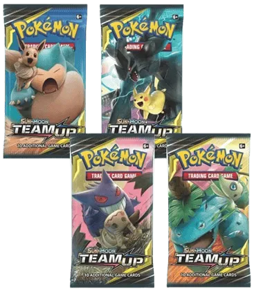 Team Up Booster Pack Art Bundle (Set of 4)
