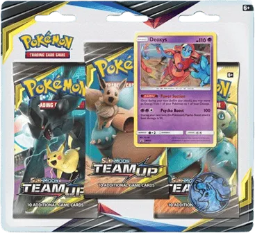 Team Up 3-Pack Blister - Deoxys