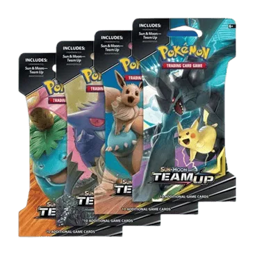 Team Up Sleeved Booster Pack Art Bundle (Set of 4)