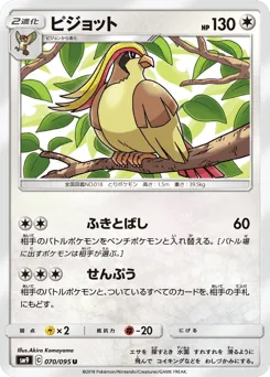 Pidgeot 070/095 Tag Bolt