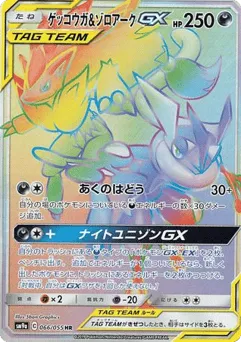 Greninja & Zoroark-GX 066/055 Night Unison