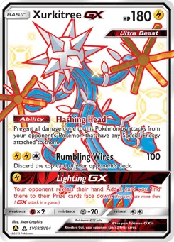 Xurkitree-GX SV58/SV94 Hidden Fates Shiny Vault