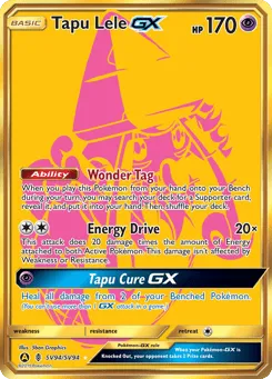 Tapu Lele-GX SV94/SV94 Hidden Fates Shiny Vault