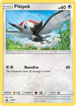 Pikipek SM07 SM Black Star Promos