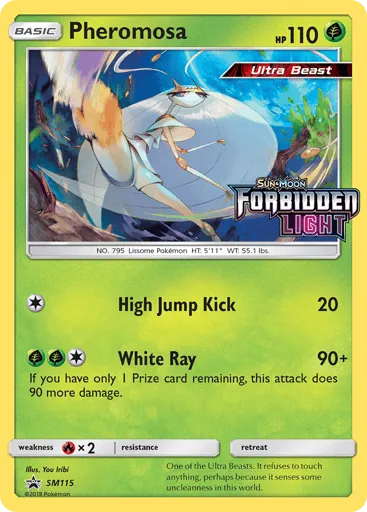Pheromosa SM115 SM Black Star Promos