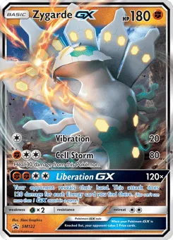 Zygarde-GX SM122 SM Black Star Promos