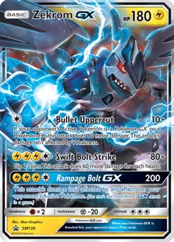 Zekrom-GX SM138 SM Black Star Promos