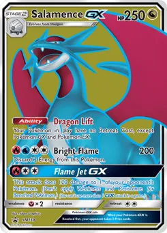 Salamence-GX SM139 SM Black Star Promos