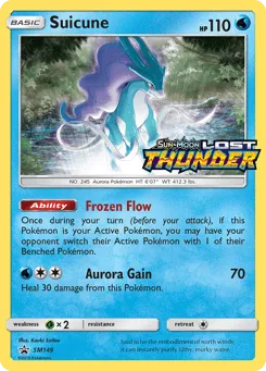 Suicune SM149 SM Black Star Promos