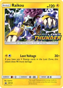 Raikou SM150 SM Black Star Promos
