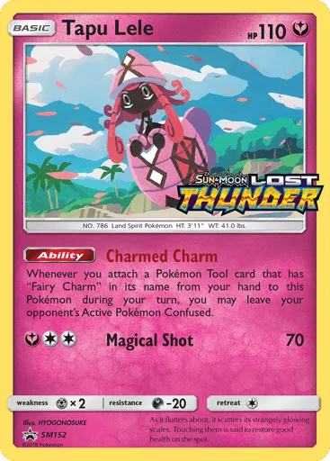 Tapu Lele SM152 SM Black Star Promos