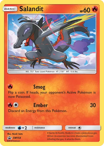 Salandit SM154 SM Black Star Promos