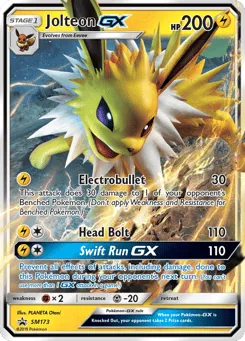 Jolteon-GX SM173 SM Black Star Promos