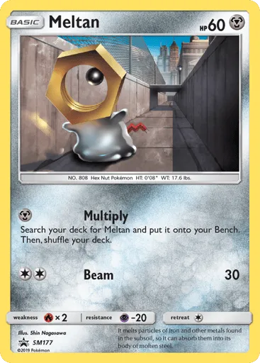 Meltan SM177 SM Black Star Promos