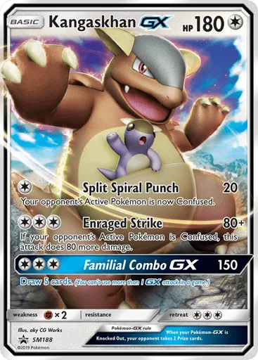Kangaskhan-GX SM188 SM Black Star Promos