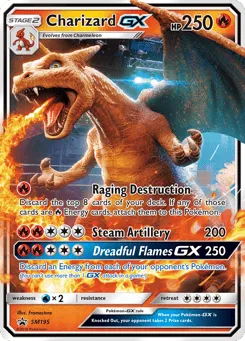 Charizard-GX SM195 SM Black Star Promos