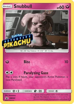 Snubbull SM200 SM Black Star Promos