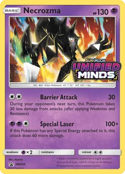 Necrozma SM204 SM Black Star Promos