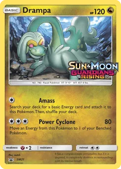 Drampa SM21 SM Black Star Promos